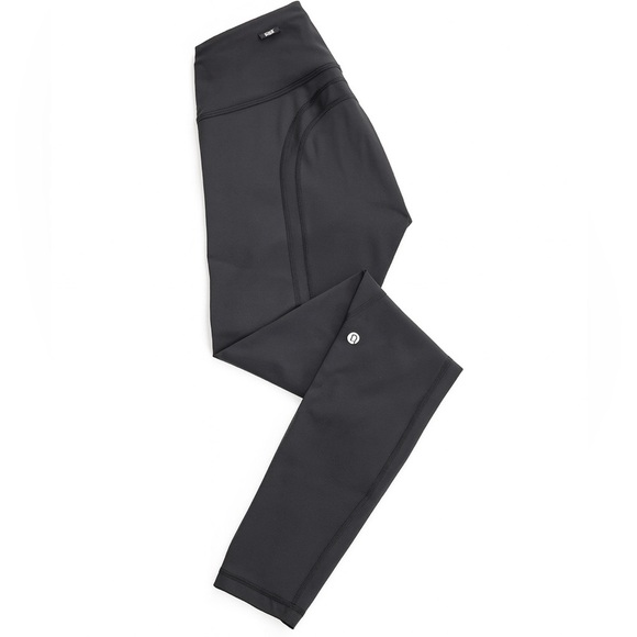 Lululemon Women's Black Athletic Leggings No Size Tag See Measurements - Picture 1 of 3